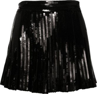 P.A.R.O.S.H. Mini Gonna Plissé