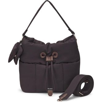 Oryany Small Pillow Nylon Bucket Bag in Chocolate Brown at Nordstrom Rack