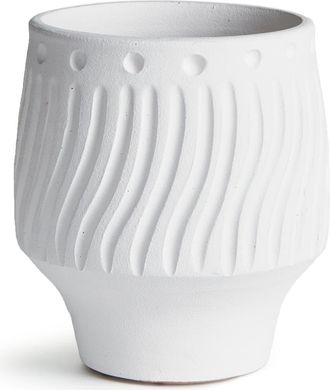 Napa Home & Garden Larson Decorative Cachepot in White at Nordstrom