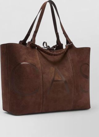 Casadei leather tote bag