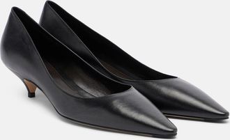 The Row Salones Liisa de piel