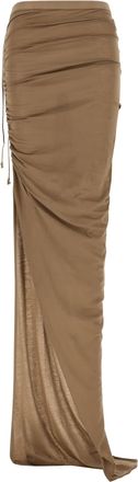 Rick Owens Cotton Mini Womens Skirt