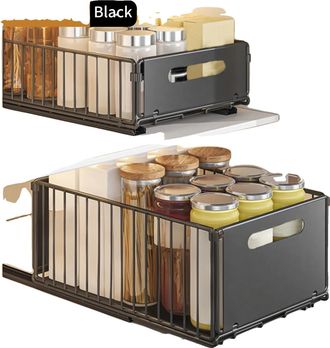OEM Organizador De Armarios De Cocina, Rieles Deslizantes, Alta Capacidad De Carga