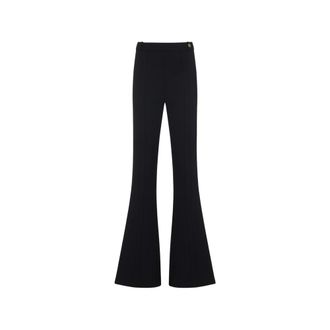 Elisabetta Franchi Flare Trim Trousers