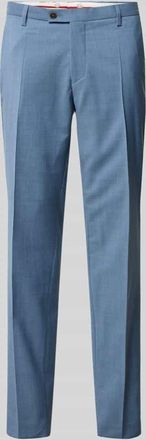 CG - Club of Gents Anzughose mit B&uuml;gelfalten Modell Pascal in Hellblau, Gr&ouml;&szlig;e 46