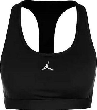 Nike Jordan (WMNS) Air Jordan Sport Medium-Support Padded Jumpman Bra Black White FB6872-010
