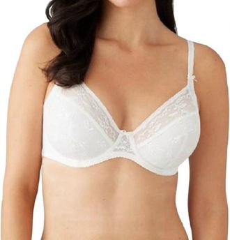 Wacoal Lifted In Luxury Underwire Bra In Egret