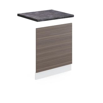 Vicco Panel Frontal R-line, Gris, 60 Cm, Et Antracita Vicco