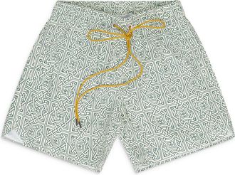 Rhude WHITE CRAVAT SWIM SHORTS