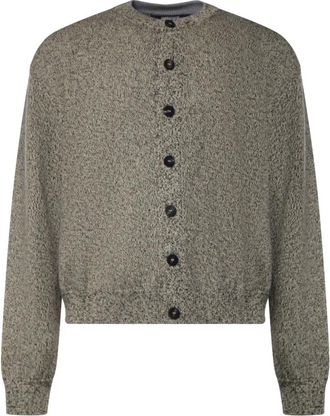 Jacquemus Moulin Cardigan - Heren - Vesten - Beige - XL - Wol - Truien & Vesten