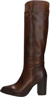 Shabbies Amsterdam Grunch Tube High Boot - Dames - Schoenen - Bruin - Maat: 38 EU Zijde