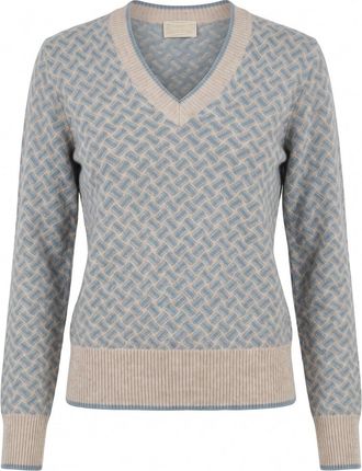 Drumohr Long Sleeve V-Neck Sweater