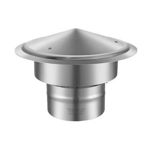 OEM Tapa De Chimenea, Acero Inoxidable 304, Protecci&oacute;n Eficaz Contra La Lluvia, 15 Cm (6 Pulgadas)