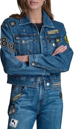 DKNY Dkny 1989 Pins & Patches Tribeca Wash Jacket