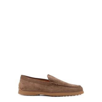 Tod's Loafers, male, Brown, 9 1/2 UK, Tods Flat shoes Brown