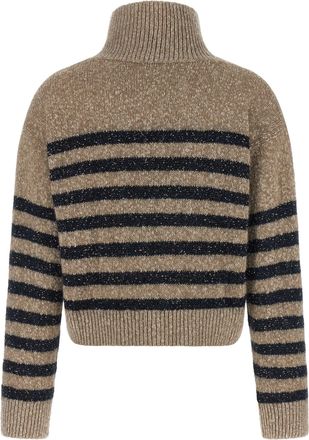 Brunello Cucinelli Womens Multicolor Wool Cardigan Clothing