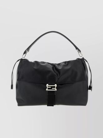 Fendi leather mamma baguette shoulder bag
