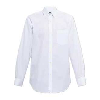 Paul & Shark Shirt met zak - Heren - Zakelijke Overhemden - Wit - L - Katoen - Overhemden