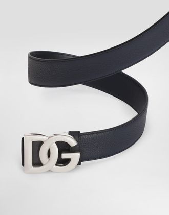 Dolce & Gabbana Cintura Logata - Man Belts Blue 100