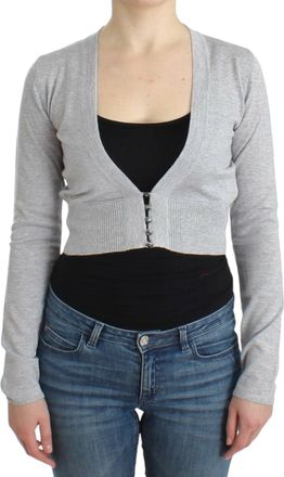 Cavalli cropped wool Womens cardigan