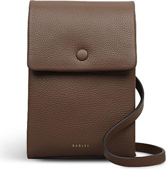 Radley London Mallow Street Medium Phone Crossbody Bag in Coffee at Nordstrom
