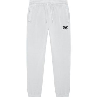Dalix Womens Butterfly Heavy Weight Fleece Sweatpant Pant in Lunar Gray at Nordstrom, Size 3X-Large