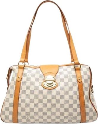 Louis Vuitton Pre-owned Shoulder Bags, female, White, Size: ONE SIZE Pre-owned Stresa PM