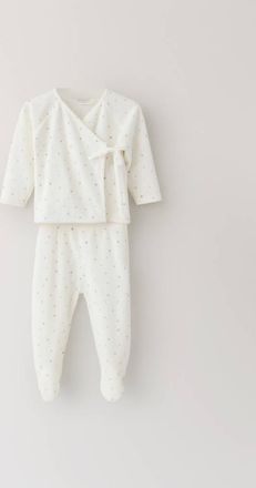 Mango Set pigiama cotone bianco sporco - Home - 9-12 mesi - MANGO HOME