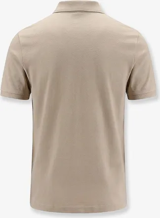 HUGO BOSS Mens Polo Shirt Perry Beige Cotton T-shirts And Polos