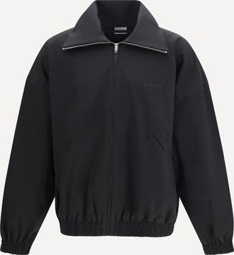 Balenciaga Stretch technical cotton jersey Zip Jacket Male L