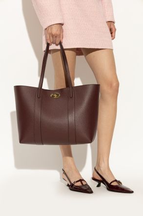 Mulberry Bayswater Tote Bag, Womens, Burgundy