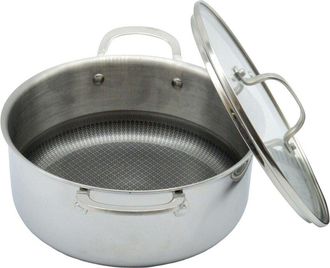 Better Chef 10In Tri-Ply Stainless Steel Dutch Oven