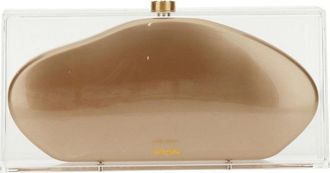 Cult Gaia Womens Pochette Annika Silver Acrylic; Lining: Polyester Clutch Bags