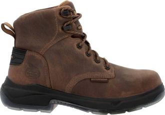 Georgia Boot Mens Flxpoint Ultra Waterproof Work Boot In Brown