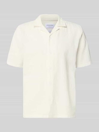 Lindbergh Lindbergh Relaxed Fit Freizeithemd aus Leinen-Baumwoll-Mix in Weiss, Gr&ouml;&szlig;e XXXL