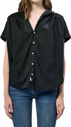 Dear John Denim Beck Poplin Shirt In Black