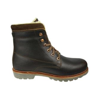 Panama Jack Enkellaarsjes - Heren - Schoenen - Bruin - Maat: 41 EU Wol