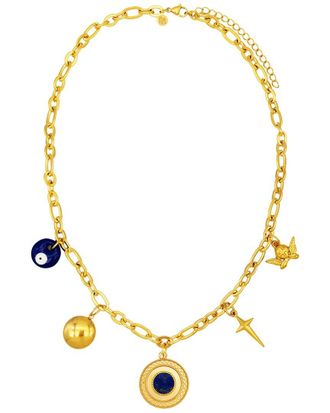 Petit Moments 18K Plated Stainless Steel Charm Necklace