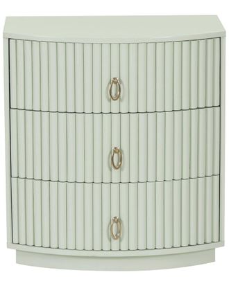 Linon Ciarra 3-Drawer Nightstand