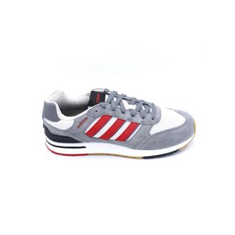 adidas Retro hardloopschoenen Cloudfoam comfort - Heren - Hardloopschoenen - Grijs - 41 1/3 EU - Su&egrave;de - Fitness