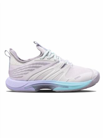 K-Swiss Womens Speed Trac Shoes In Nimbus Cloud/lilac Gray/neon Purple