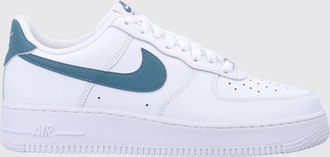 Nike Sneakers Air Force 1 07 in pelle liscia con punta traforata e logo Swoosh