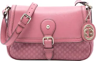 Gucci Pre-owned Gucci Microguccissima Sukey Crossbody 308452 525040