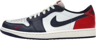 Nike Jordan Schoenen, Heren, Veelkleurig, 40 1/2 EU, Leer, 1 Retro Low OG Howard University