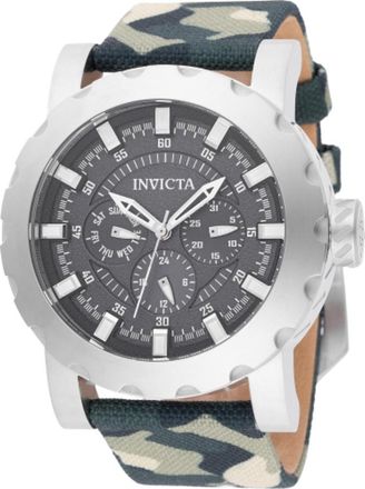 Invicta I-Force Quartz Date Day Black Dial Mens Watch 47581