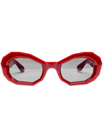 Amiri Honeycomb Red sunglasses