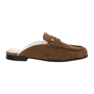 HUGO BOSS Jadey Mule - Dames - Slip ons - Bruin - 37 EU - Su&egrave;de - Schoenen