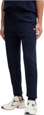 Lacoste Pantalones de ch&aacute;ndal de corte c&oacute;nico - Trousers - Hombre - Azul - 3XL