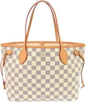 Louis Vuitton Pre-owned Tote Bags, female, White, Size: ONE SIZE Pre-owned Neverfull PM