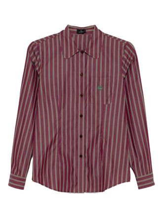 Etro Gestreept blouse - Rood